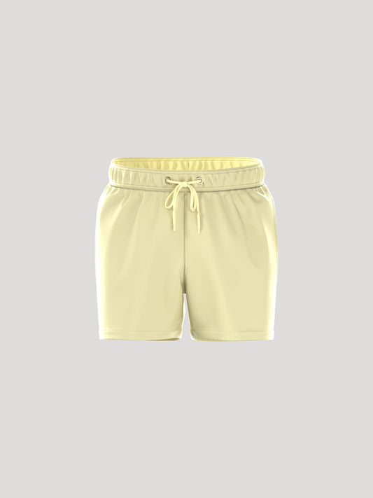 Bjorn Borg  Ανδρικό Μαγιό - Borg Solid Swim Shorts - Pastel Yellow