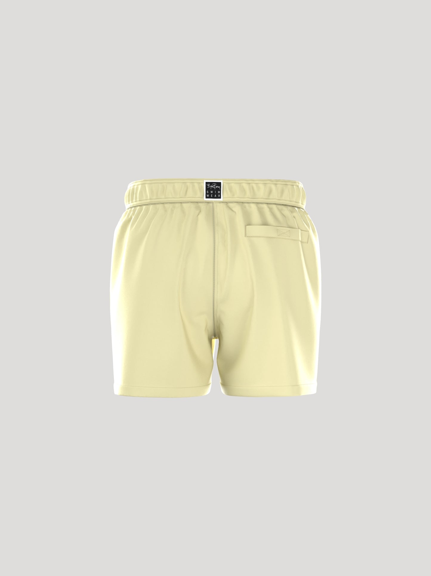 Bjorn Borg  Ανδρικό Μαγιό - Borg Solid Swim Shorts - Pastel Yellow