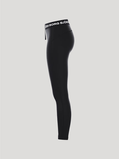 Bjorn Borg Γυναικείο Αθλητικό Κολάν - Borg Essential Tights - Black Beauty
