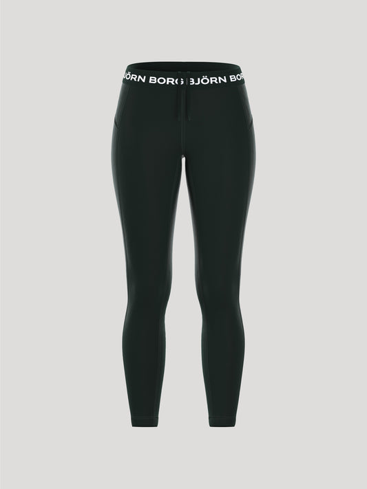 Bjorn Borg Γυναικείο Αθλητικό Κολάν - Borg Essential Tights - Deep Green