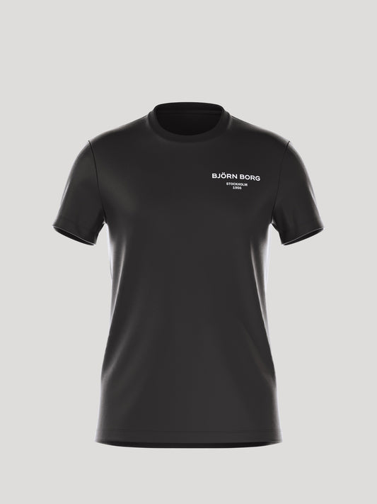 Bjorn Borg Ανδρικό Αθλητικό T-Shirt - Borg Essential T-Shirt - Black Beauty