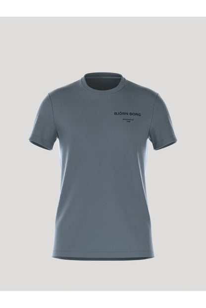 Bjorn Borg Ανδρικό Αθλητικό T-Shirt - Borg Essential T-Shirt  - Stormy Weather
