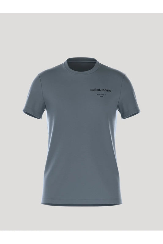 Bjorn Borg Ανδρικό Αθλητικό T-Shirt - Borg Essential T-Shirt  - Stormy Weather