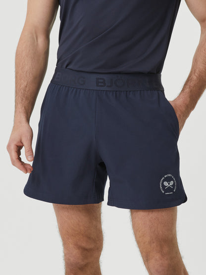 Bjorn Born Ανδρικό Αθλητικό Σόρτς - Ace Graphic Short Shorts - Night Sky