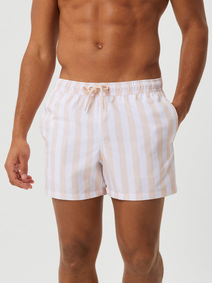 Bjorn Borg Ανδρικό Μαγιό Σόρτς - Borg Print Swim Shorts - Sunny Stripe 1