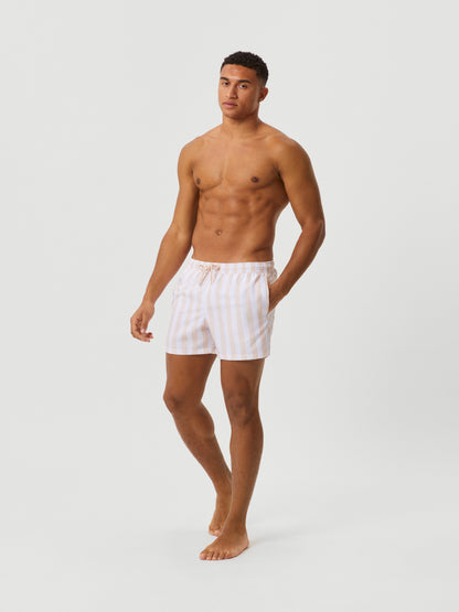 Bjorn Borg Ανδρικό Μαγιό Σόρτς - Borg Print Swim Shorts - Sunny Stripe 1