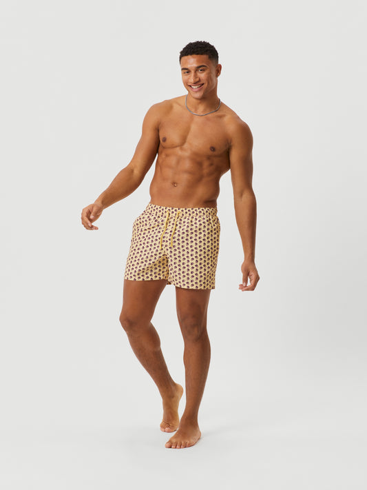 Bjorn Borg Ανδρικό Μαγιό Σόρτς - Borg Print Swim Shorts - Octo 2