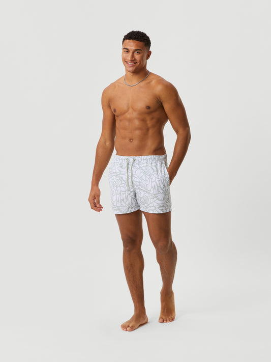 Bjorn Borg Ανδρικό Μαγιό Σόρτς - Borg Print Swim Shorts - Vacay Big 1