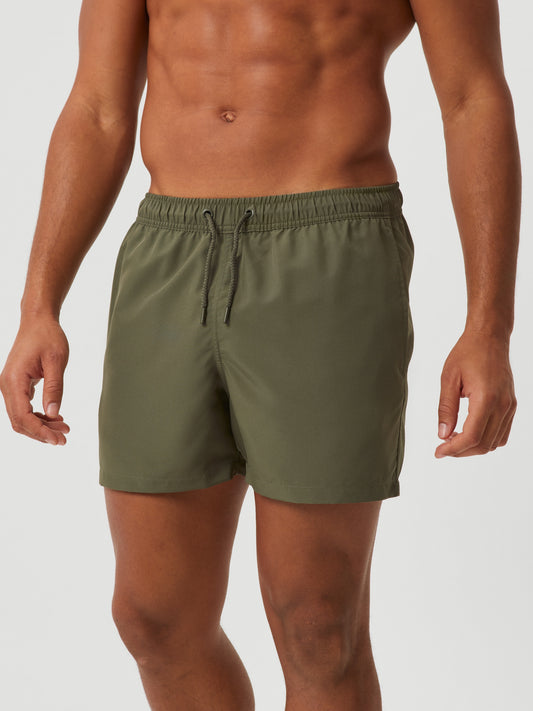 Bjorn Borg Ανδρικό Μαγιό Σόρτς - Borg Solid Swim Shorts - Beetle
