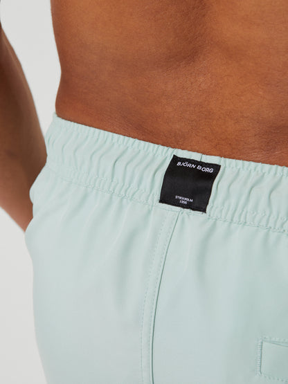 Bjorn Borg Ανδρικό Μαγιό Σόρτς - Borg Solid Swim Shorts - Harbor Gray