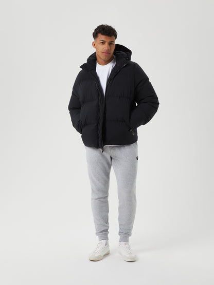 Bjorn Borg Ανδρικό Μπουφάν - Centre Puffer Jacket - Black Beauty