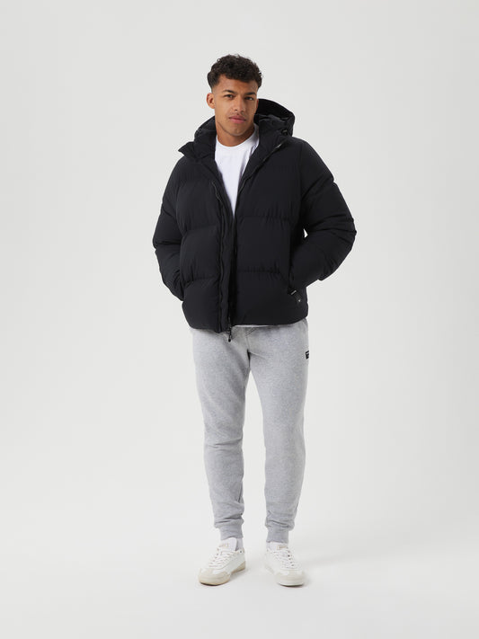 Bjorn Borg Ανδρικό Μπουφάν - Centre Puffer Jacket - Black Beauty