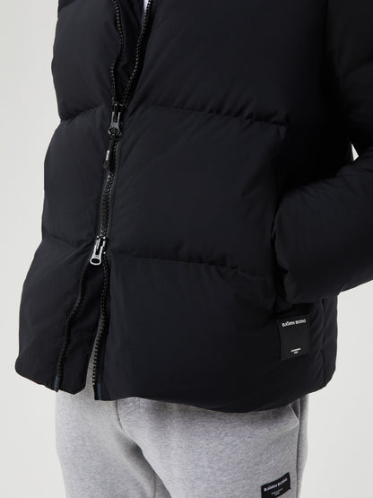 Bjorn Borg Ανδρικό Μπουφάν - Centre Puffer Jacket - Black Beauty