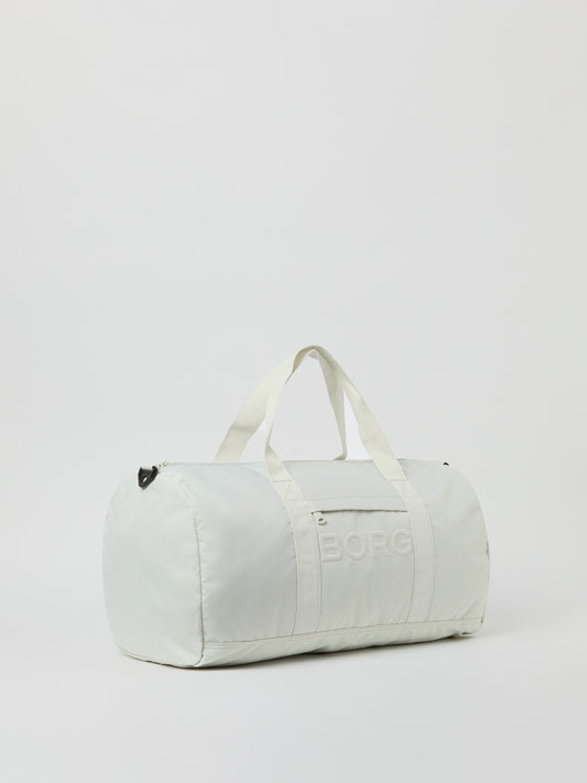 Bjorn Borg  Τσάντα Αθλητική - Borg Embossed Sports Bag - Silver Birch