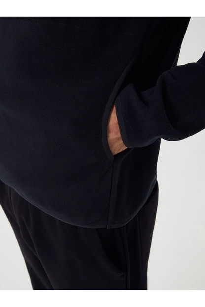 Bjorn Borg Ανδρικό Φούτερ fleece - Borg Half-Zip Fleece - Black Beauty