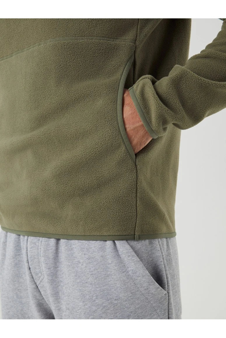 Bjorn Borg Ανδρικό Φούτερ fleece - Borg Half-Zip Fleece - Deep Lichen Green