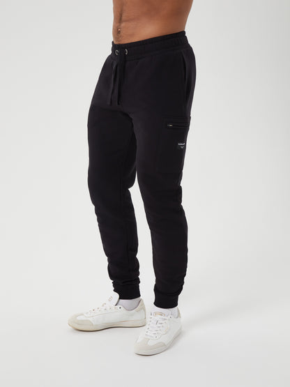 Bjorn Borg Ανδρικό Παντελόνι - Centre Tapered Pocket Pants - Black Beauty