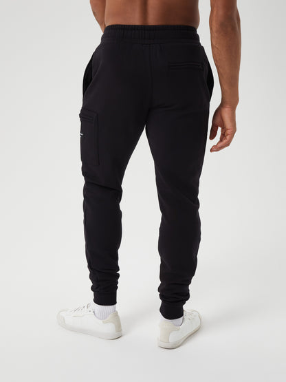 Bjorn Borg Ανδρικό Παντελόνι - Centre Tapered Pocket Pants - Black Beauty
