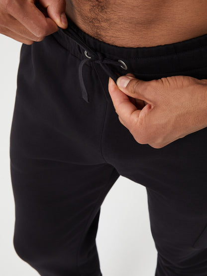 Bjorn Borg Ανδρικό Παντελόνι - Centre Tapered Pocket Pants - Black Beauty