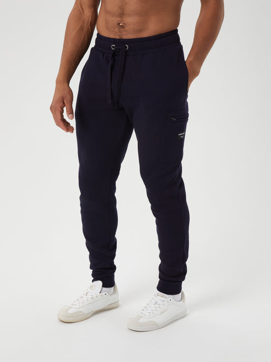 Bjorn Borg Ανδρικό Παντελόνι Φόρμας - Centre Tapered Pocket Pants  - Night Sky