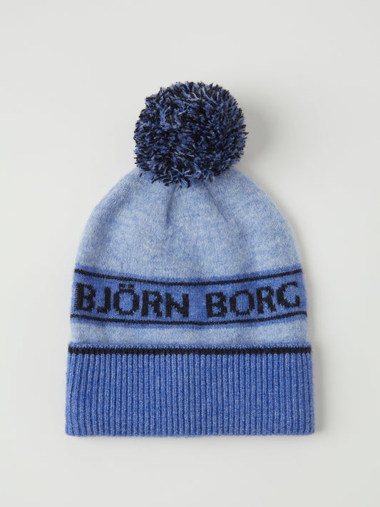 Bjorn Borg Σκούφος - Borg Pom Beanie - Country Blue