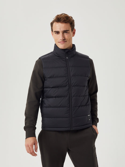 Bjorn Borg Ανδρικό Αμάνικο Μπουφάν - Centre Down Vest - Black Beauty