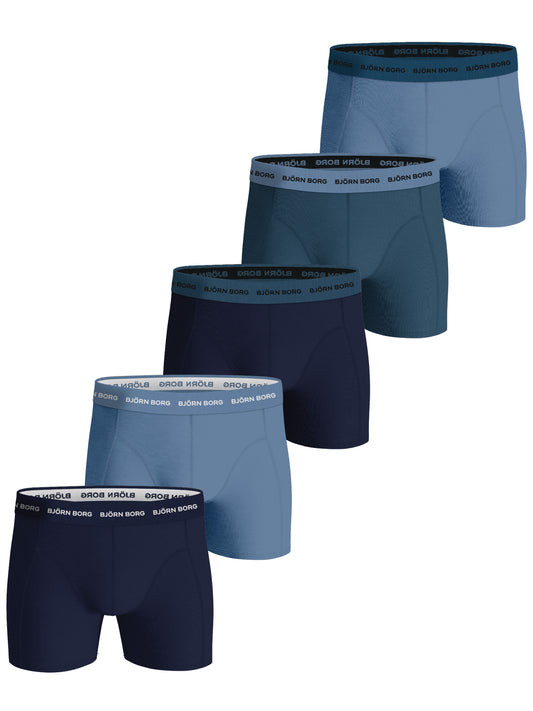Bjorn Borg Ανδρικά Εσώρουχα 5 τεμ. - Cotton Stretch Boxer 5p - Multicolor