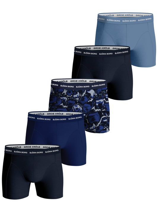 Bjorn Borg Ανδρικά Εσώρουχα 5 τεμ. - Cotton Stretch Boxer 5p - Multicolor