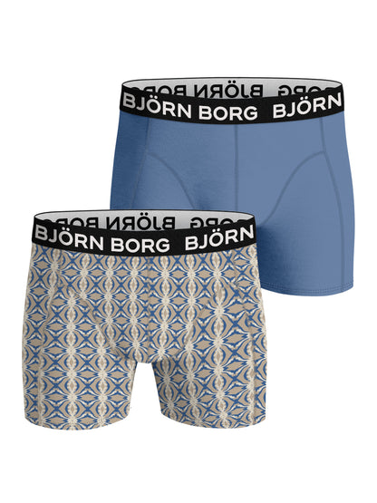 Bjorn Borg Ανδρικά Εσώρουχα 2 τεμ. - Bamboo Cotton Blend Boxer 2p - Multicolor