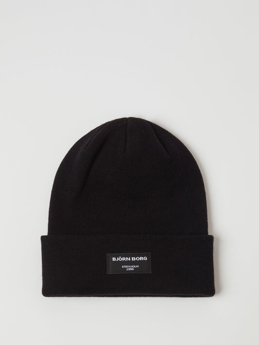 Bjorn Borg Σκούφος - Centre Beanie - Black Beauty