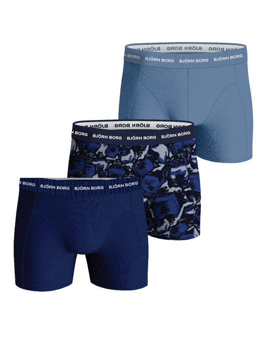 Bjorn Borg Ανδρικά Εσώρουχα 3 τεμ. - Cotton Stretch Boxer 3p - Multicolor