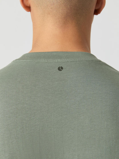 Bjorn Borg Ανδρικό Αθλητικό T-Shirt - Borg Cotton T-Shirt - Agave Green