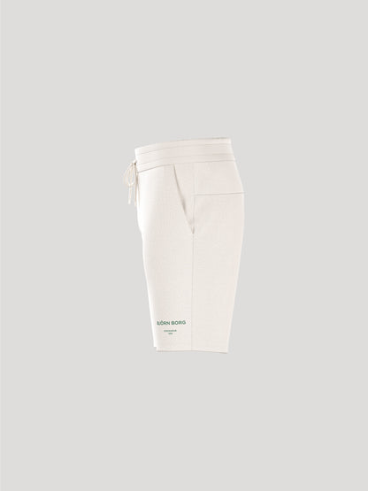 Bjorn Borg Ανδρικό Σορτς - Borg Essential 1 Sweatshorts - EGRET