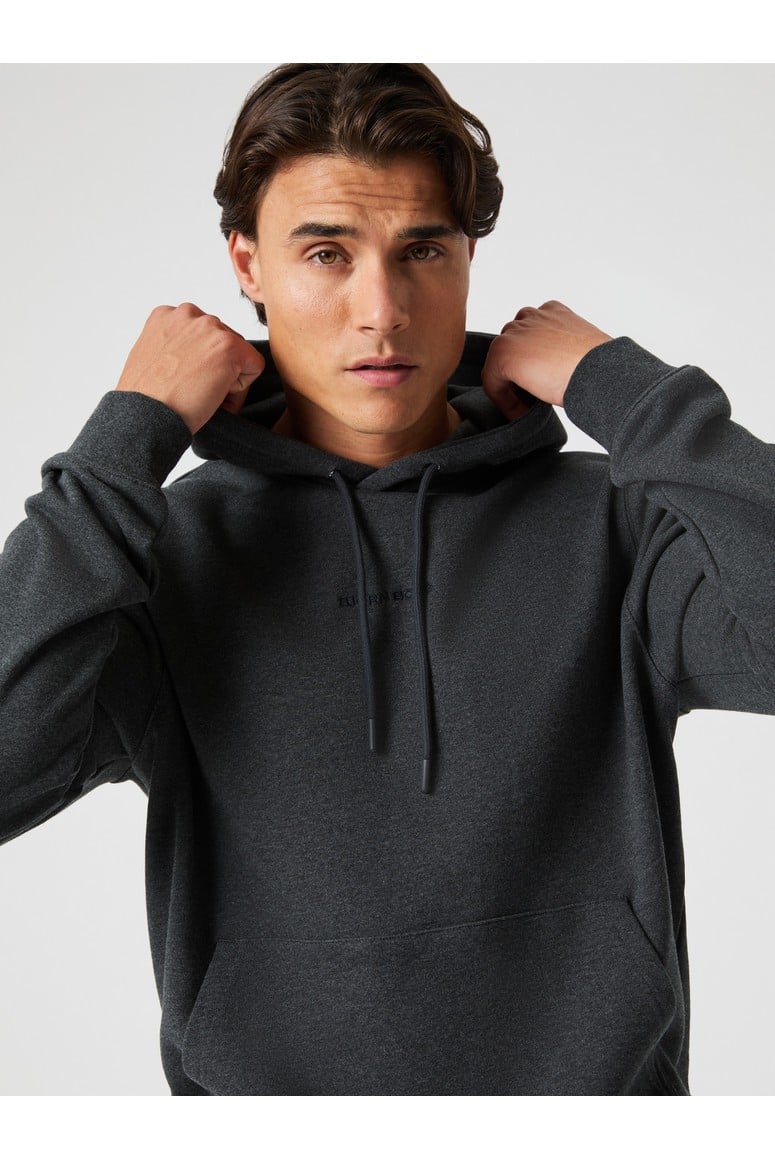 Bjorn Borg Ανδρικό Φούτερ Με Κουκούλα - Classic Hoodie - Dark Gray Melange