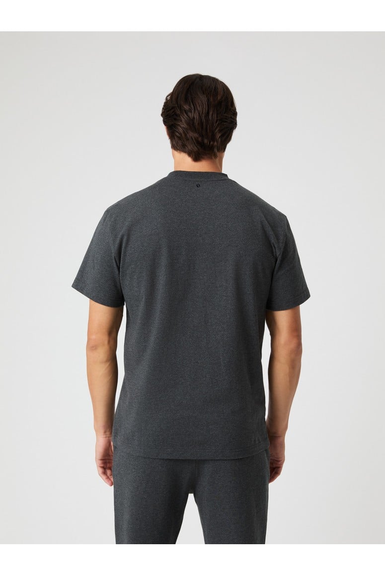 Bjorn Borg Ανδρικό T-Shirt - Classic T-Shirt - Dark Gray Melange