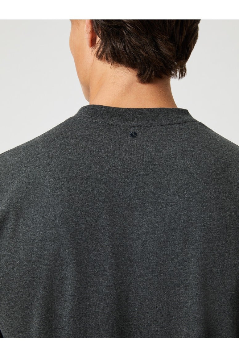 Bjorn Borg Ανδρικό T-Shirt - Classic T-Shirt - Dark Gray Melange