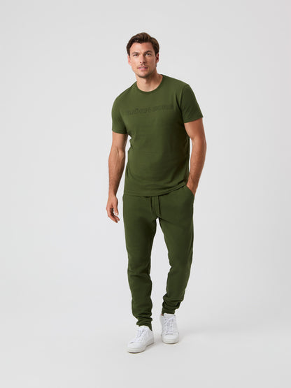 Bjorn Borg Ανδρικό Αθλητικό T-Shirt - Borg Essential 3 T-Shirt - Rifle Green