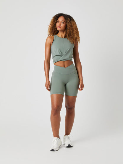 Bjorn Borg Γυναικείο Αθλητικό Κολάν - Studio Cross Shorts - Green