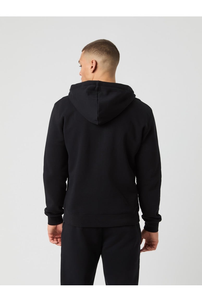 Bjorn Borg Ανδρική Ζακέτα Με Κουκούλα - Centre Zip Hoodie - Black Beauty