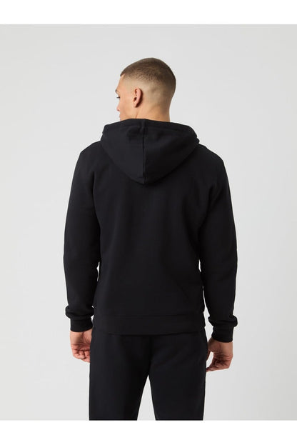 Bjorn Borg Ανδρική Ζακέτα Με Κουκούλα - Centre Zip Hoodie - Black Beauty