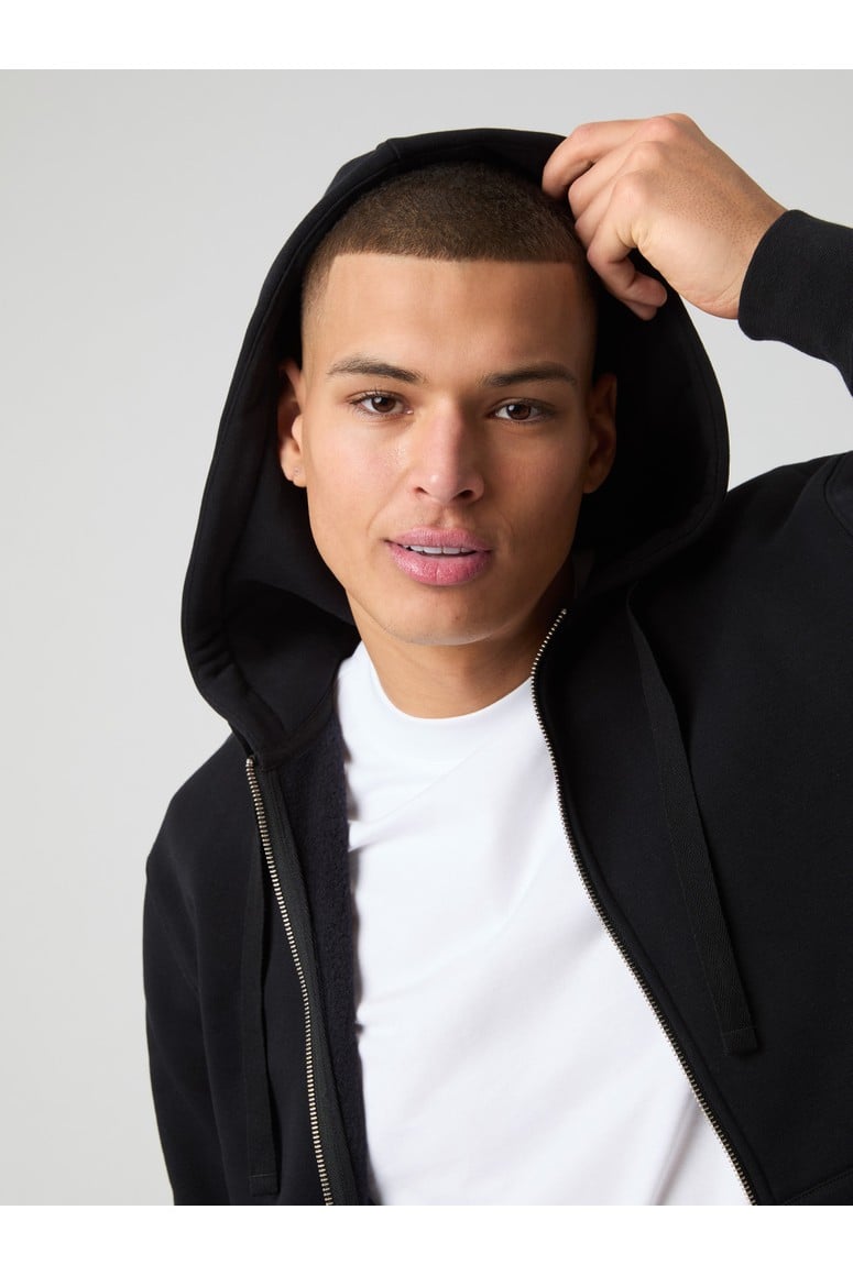 Bjorn Borg Ανδρική Ζακέτα Με Κουκούλα - Centre Zip Hoodie - Black Beauty