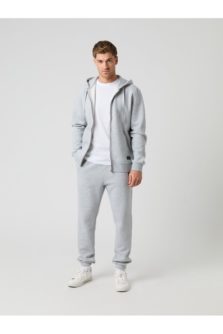 Bjorn Borg Ανδρική Ζακέτα Με Κουκούλα - Centre Zip Hoodie - Light Grey Melange