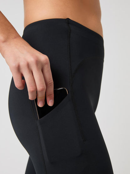 Bjorn Borg Γυναικείο Αθλητικό Κολάν - Reform Premium Tights - Black Beauty