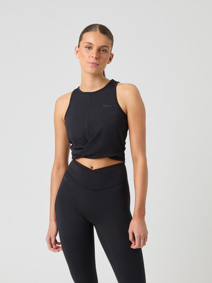 Bjorn Borg Γυναικείο Τοπ - Studio Cross Tank Top - Black Beauty