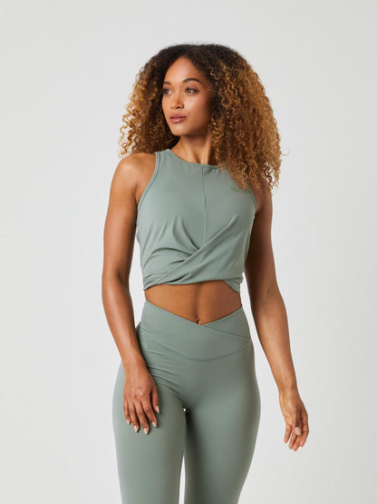 Bjorn Borg Γυναικείο Τοπ - Studio Cross Tank Top - Green