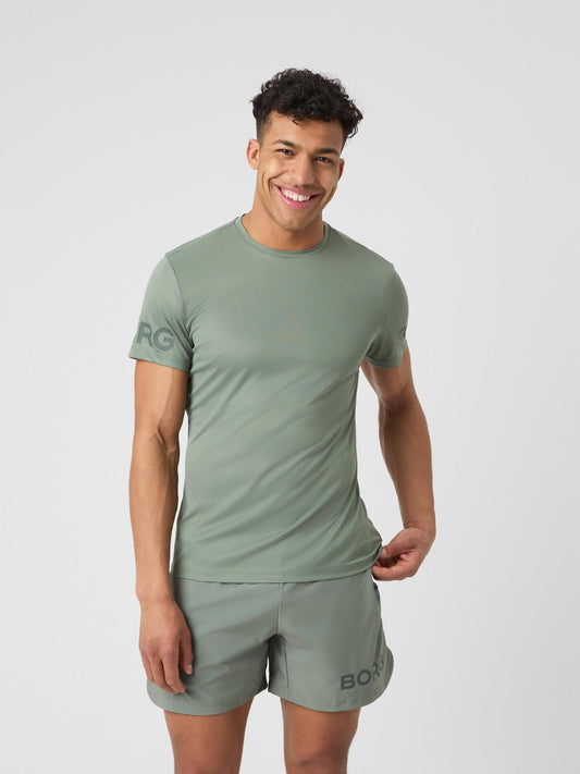 Bjorn Borg Ανδρικό T-Shirt - Borg Light T-Shirt - Agave Green