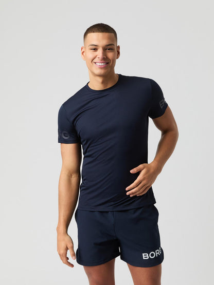 Bjorn Borg Ανδρικό T-Shirt - Borg Light T-Shirt - Night sky