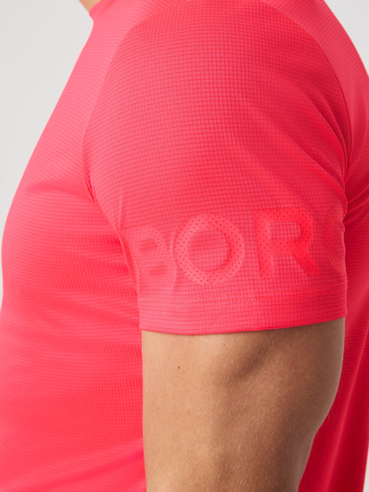 Bjorn Borg Ανδρικό T-Shirt - Borg Light T-Shirt - Pink