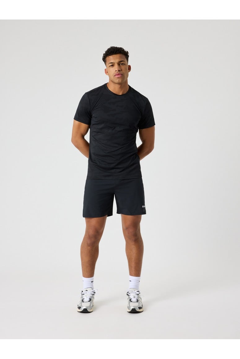 Bjorn Borg Ανδρικό T-Shirt - Borg Performance T-Shirt - Black Beauty