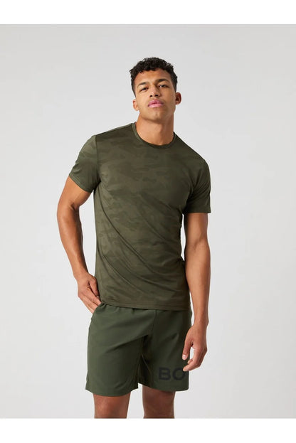 Bjorn Borg Ανδρικό T-Shirt - Borg Performance T-Shirt - Forest Night